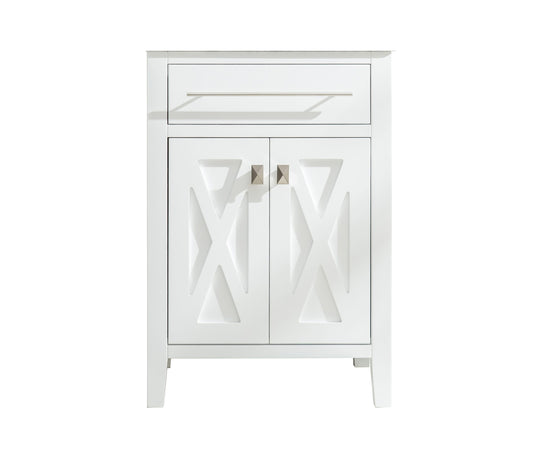 Wimbledon 24" White Bathroom Vanity Cabinet