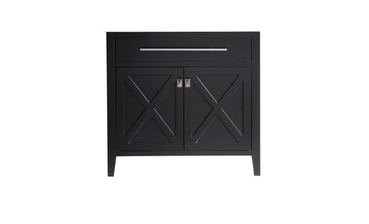 Wimbledon 36" Espresso Bathroom Vanity Cabinet