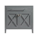 Wimbledon 36" Grey Bathroom Vanity Cabinet