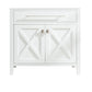 Wimbledon 36" White Bathroom Vanity Cabinet