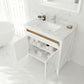 Wimbledon 36" White Bathroom Vanity Cabinet