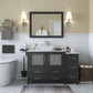 48 Inch Single Sink Bathroom Vanity in Espresso with Marble Countertop - Vanity Art VA3136-48E