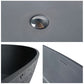 Freestanding Solid Surface Concrete Bathtub 67 Inch x 33.5 Inch - Vanity Art VA6917