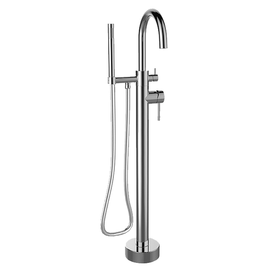 LaToscana 78CR136 ELBA Freestanding Floor Mounted Tub Filler in Polished Chrome