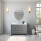 48 Inch Single Sink Bathroom Vanity in Cashmere Gray with Marble Countertop - Vanity Art VA9048-G