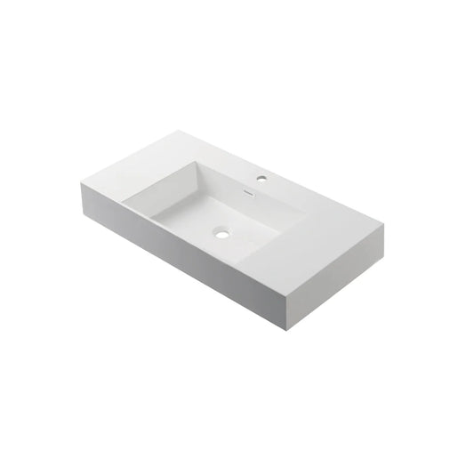 Blossom 36 Inch Acrylic Sink 4-3/4" Single Hole (Paris Jena Assisi Bergen Annecy Voyage Lille) - A10 3618 50