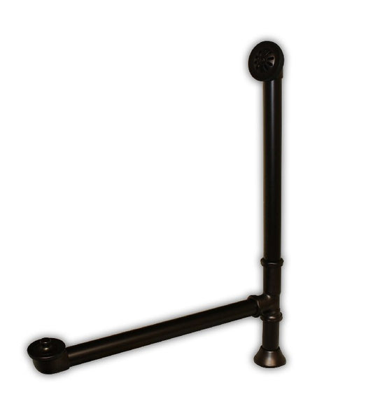 Modern Lift & Turn Tub Drain with Overflow Assembly-Oil Rubbed Bronze (CAM1900LTB-ORB)