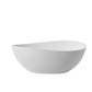 Freestanding Solid Surface Resin Matte Bathtub 63 Inch x 37.5 Inch - Vanity Art VA6918-ML