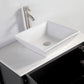 96 Inch Double Sink Bathroom Vanity in Espresso with Marble Countertop - Vanity Art VA3130-96E