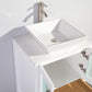 60 Inch Double Sink Bathroom Vanity in White with Marble Countertop - Vanity Art VA3124-60W