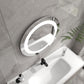 Round 23.5 Inch LED Bathroom Mirror with Touch Sensor - Vanity Art VAR16