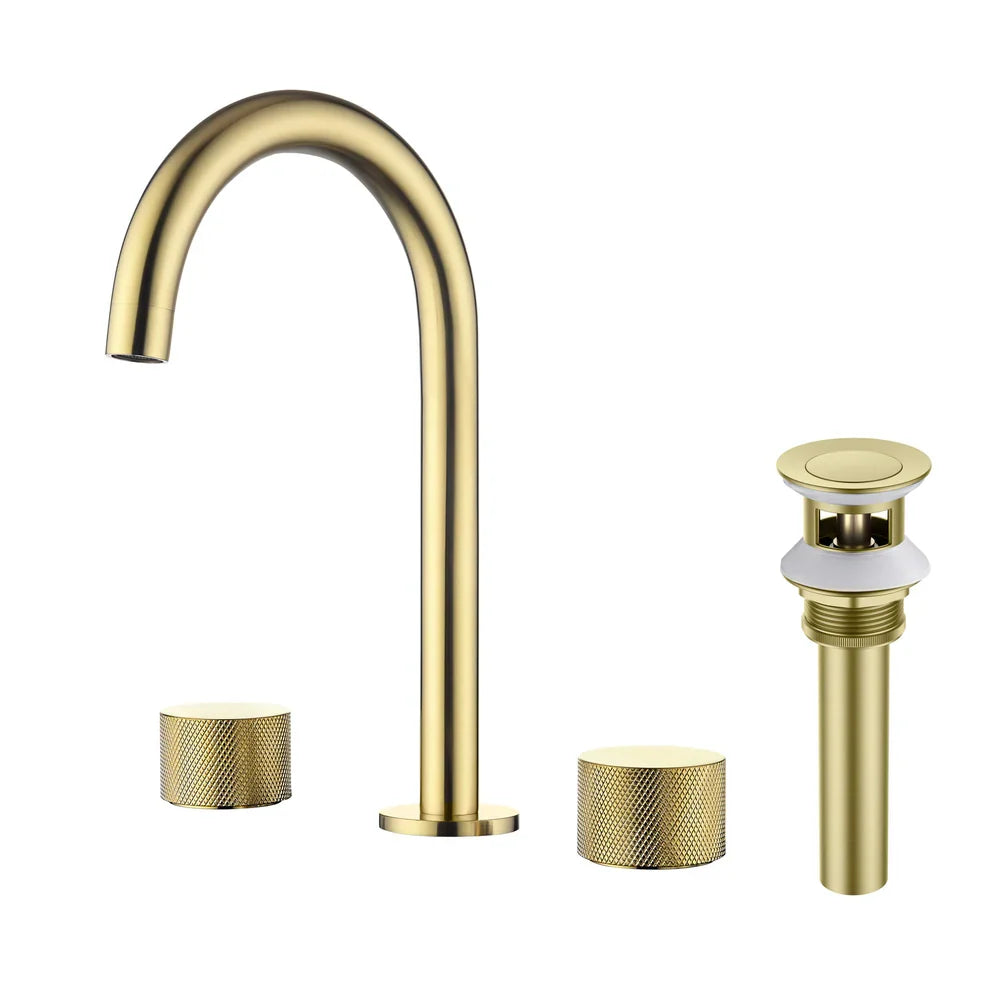 Blossom Widespread Sink Faucet - Brushed Gold CBF1026BG
