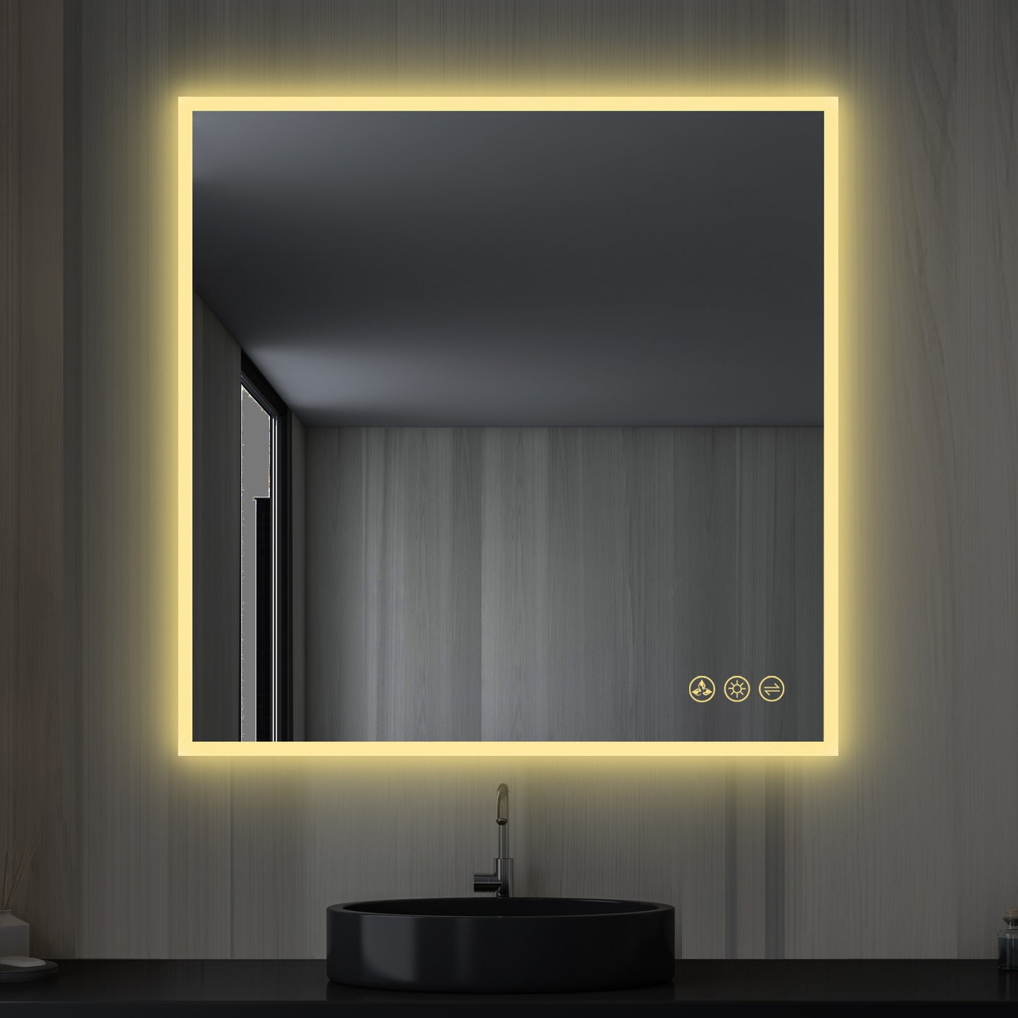 Blossom Beta - 36" LED Mirror Frosted Sides LED M2 3636