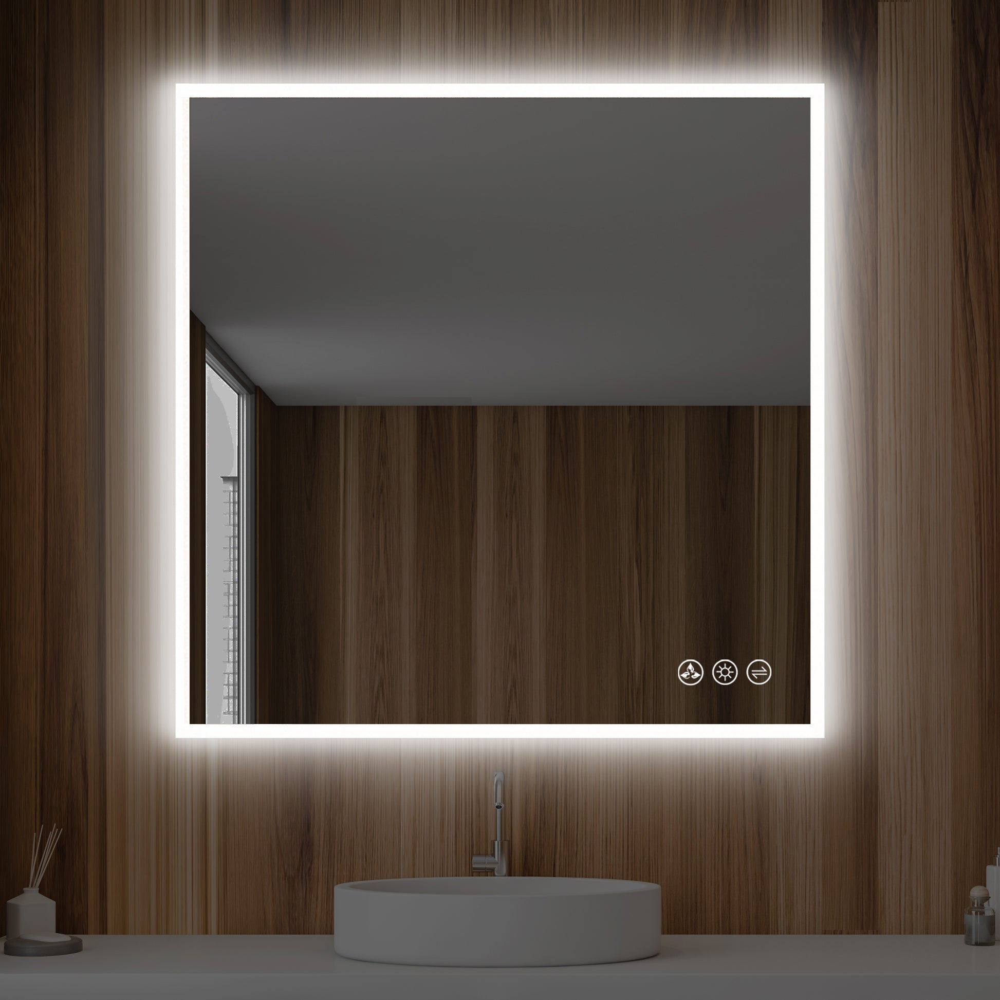 Blossom Beta - 36" LED Mirror Frosted Sides LED M2 3636