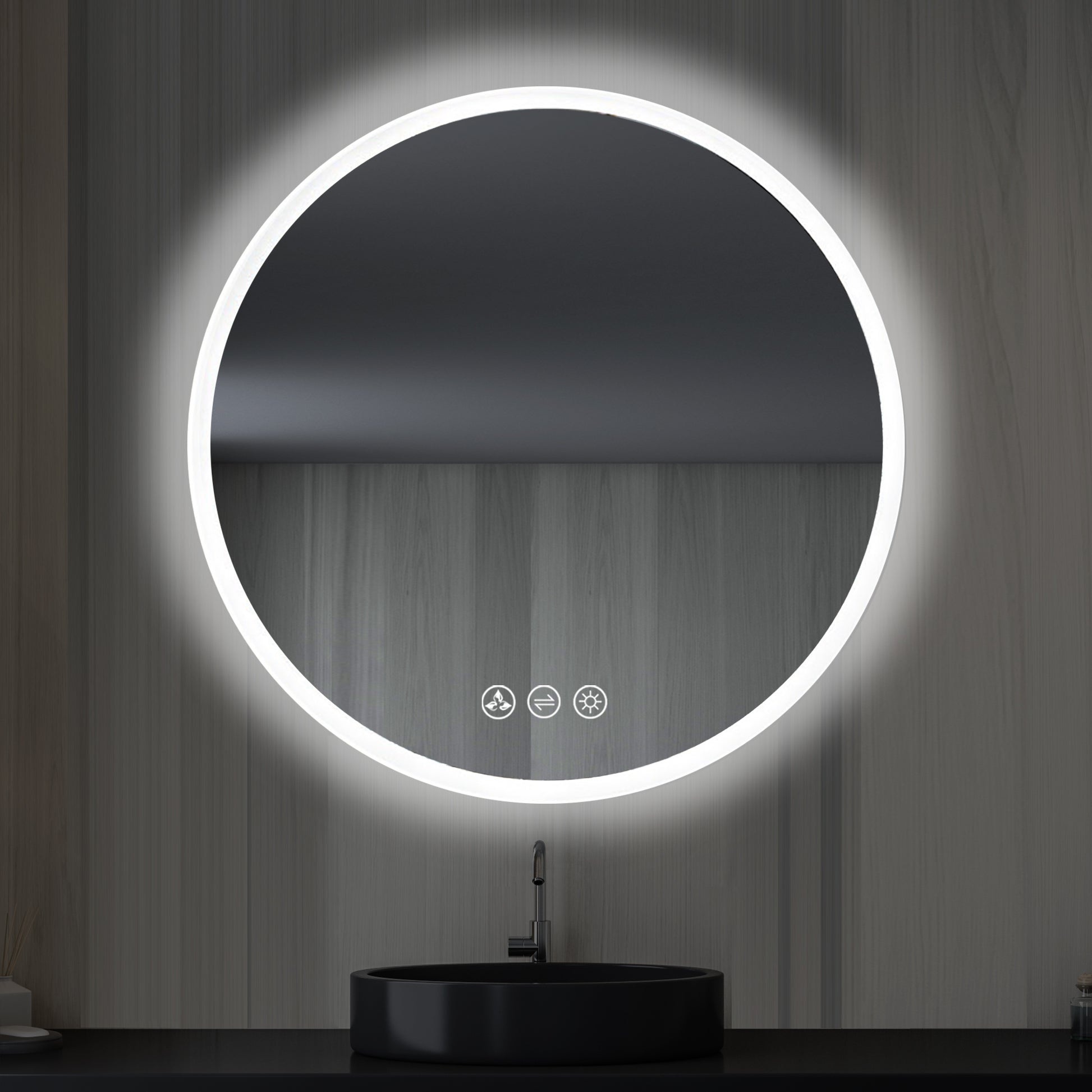 Blossom Orion - 32" Round LED Mirror Frosted Side LED M3 R32