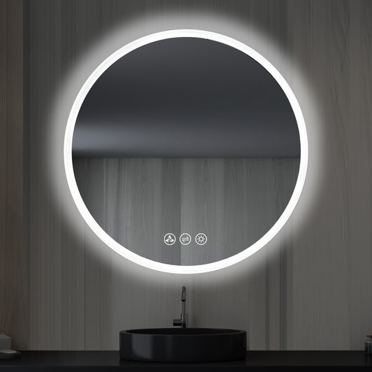 Blossom Orion - 32" Round LED Mirror Frosted Side LED M3 R32