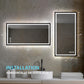 Blossom Stellar - 18" LED Mirror Matte Black Frame LED M4 1836 MB