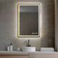 Blossom Stellar - 24" LED Mirror Brushed Gold Frame LED M4 2436 BG