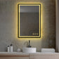 Blossom Stellar - 24" LED Mirror Matte Black Frame LED M4 2436 MB