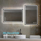 Blossom Stellar - 24" LED Mirror Matte Black Frame LED M4 2436 MB