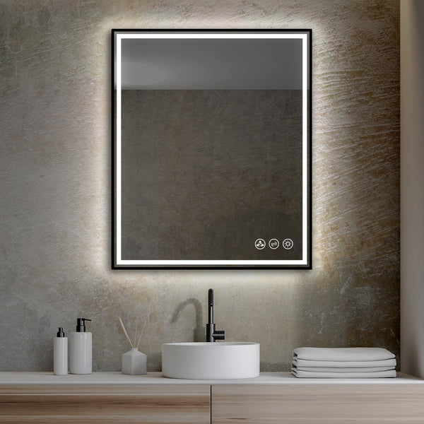 Blossom Stellar - 30 LED Mirror Matte Black Frame LED M4 3036 MB