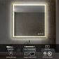 Blossom Stellar - 36" LED Mirror Brushed Gold Frame LED M4 3636 BG