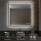 Blossom Stellar - 36" LED Mirror Matte Black Frame LED M4 3636 MB