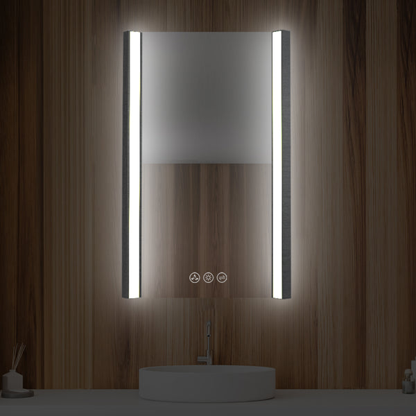 Blossom Binary 20″ LED Mirror - Chrome LED M5 2032 CH