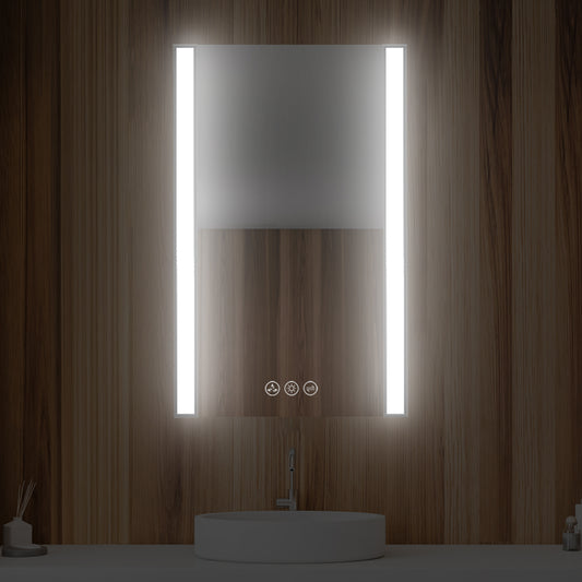 Blossom Binary 20″ LED Mirror - Matte Black LED M5 2032 MB