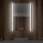 Blossom Binary 24″ LED Mirror - Brushed Gold LED M5 2432 BG