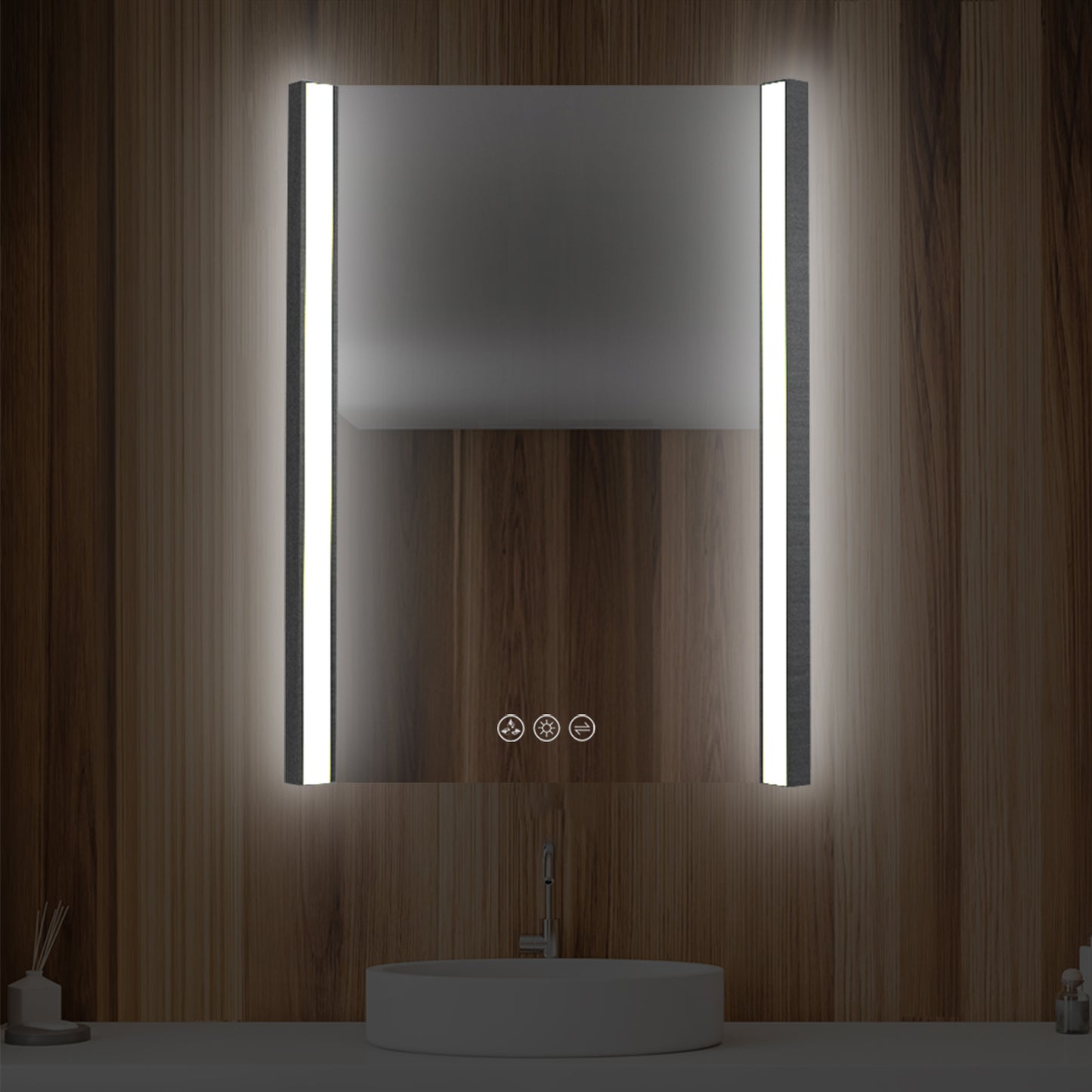 Blossom Binary 24″ LED Mirror - Chrome LED M5 2432 CH