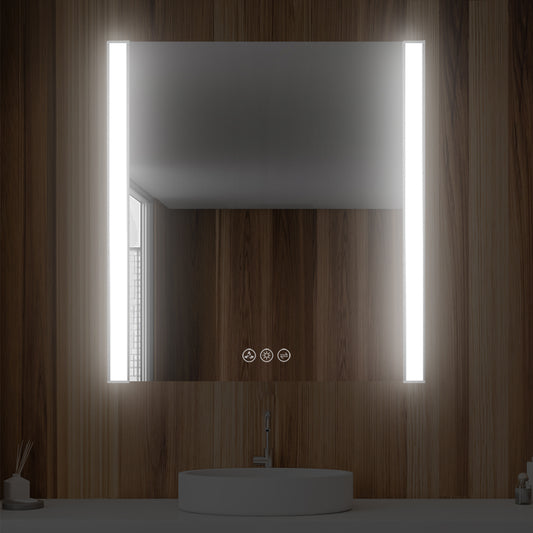 Blossom Binary 30″ LED Mirror - Chrome LED M5 3032 CH