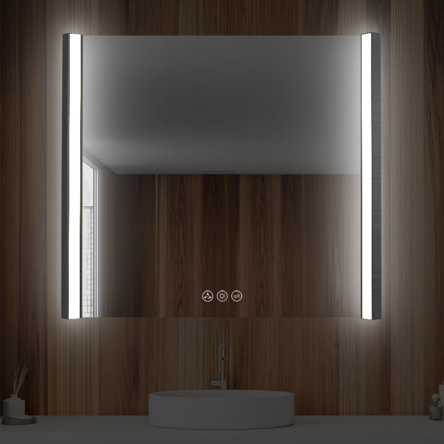 Blossom Binary 36″ LED Mirror - Chrome LED M5 3632 CH