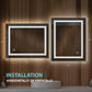 Blossom Lyra - 24'' LED Mirror LED M8 2430