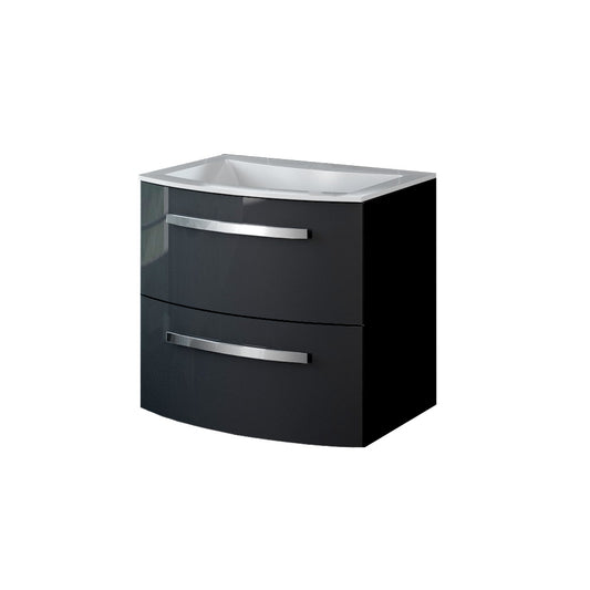 Latoscana Ameno 24" Vanity in Black PA22OPT1B