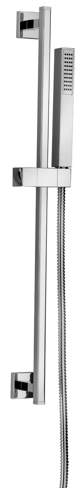 LaToscana QUCR129 QUADRO Slide Bar Kit in Polished Chrome