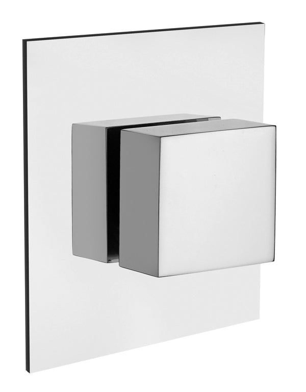 Latoscana Quadro 3-Way Diverter Trim in Polished Chrome - QUCR425