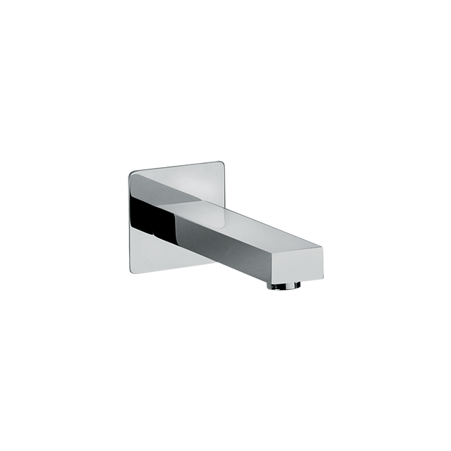 Latoscana Quadro Tub Spout - Brushed Nickel - QUPW430