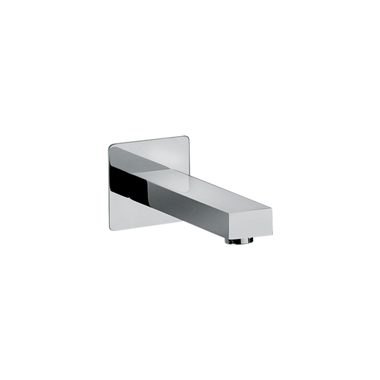 Latoscana Quadro Tub Spout -  Matte Black - QUBL430