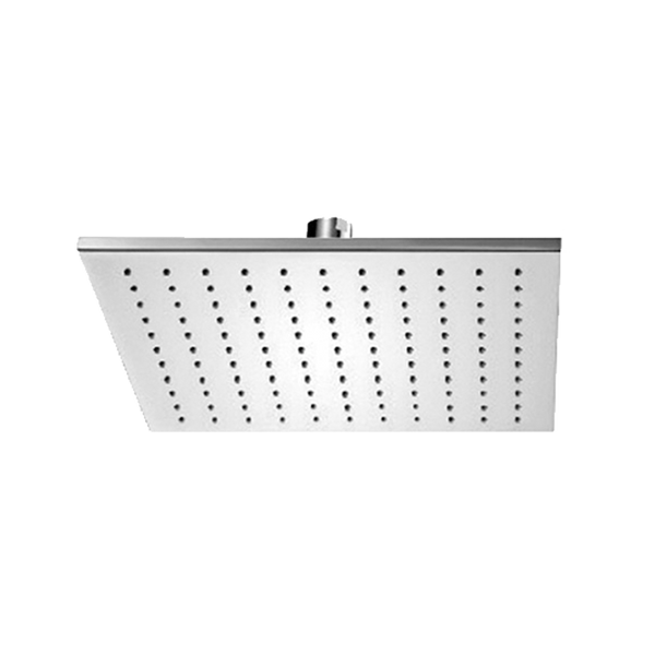 LaToscana QUCR75912 QUADRO 12” Square Brass Shower Head in Polished Chrome