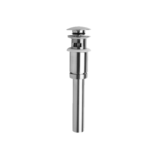 LaToscana RDCR945 Round Push Down Pop-Up Drain in Polished Chrome