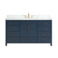 Valencia 60" Vanity Single Sink Aria Blue (RA-VV6021S-AB)