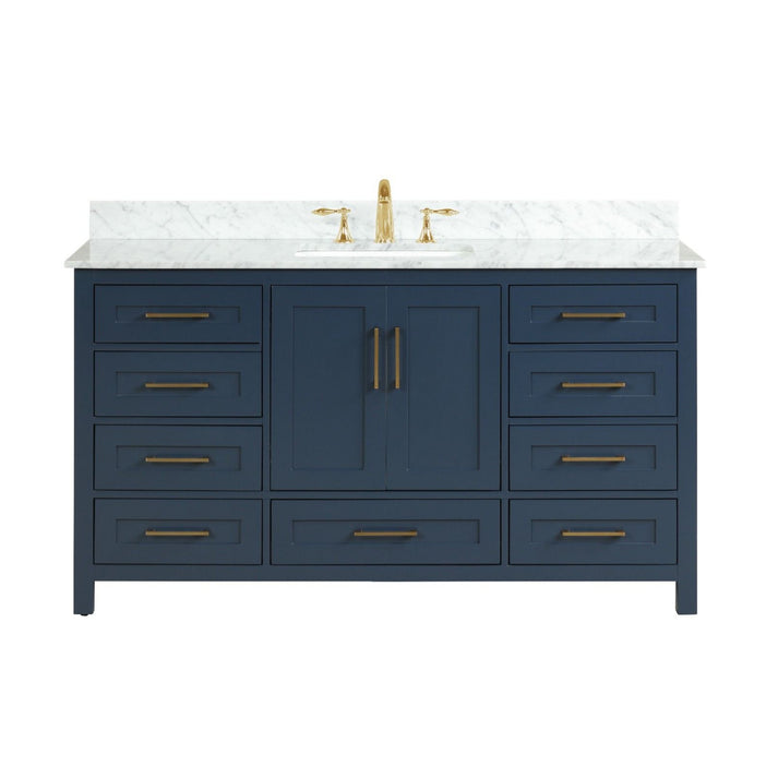 Valencia 60" Vanity Single Sink Aria Blue (RA-VV6021S-AB)