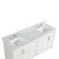 Valencia 72" Vanity Double Sinks Dove White (RA-VV7221D-DS)