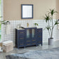 48 Inch Single Sink Bathroom Vanity in Blue with Ceramic Countertop - Vanity Art VA3024-48B