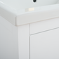 20 Inch Single Sink Bathroom Vanity in White with Ceramic Top - Vanity Art VA9020-W