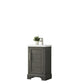 20 Inch Single Sink Bathroom Vanity in Gray with Ceramic Sink and Countertop - Vanity Art VA5020-SG