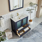 36 Inch Single Sink Bathroom Vanity in Blue with Ceramic Countertop - Vanity Art VA3036B