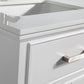 24 Inch Single Sink Bathroom Vanity in White with White Marble Countertop - Vanity Art VA1024W