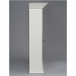 Afina WIL2-W-L Afina Wilshire 2 White Semi Recessed Single Door Medicine Cabinet - WIL2-W-L